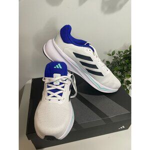 Adidas Response Running Shoes Mens Size 11.5 White & Blue Lightweight